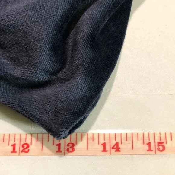 JUICY COUTURE Velour Wide Leg Cropped Pant - Picture 9 of 11